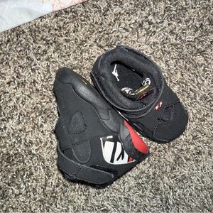 Kids Black and Red Shoes